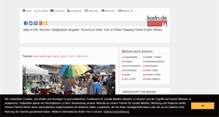 Desktop Screenshot of koeln.de